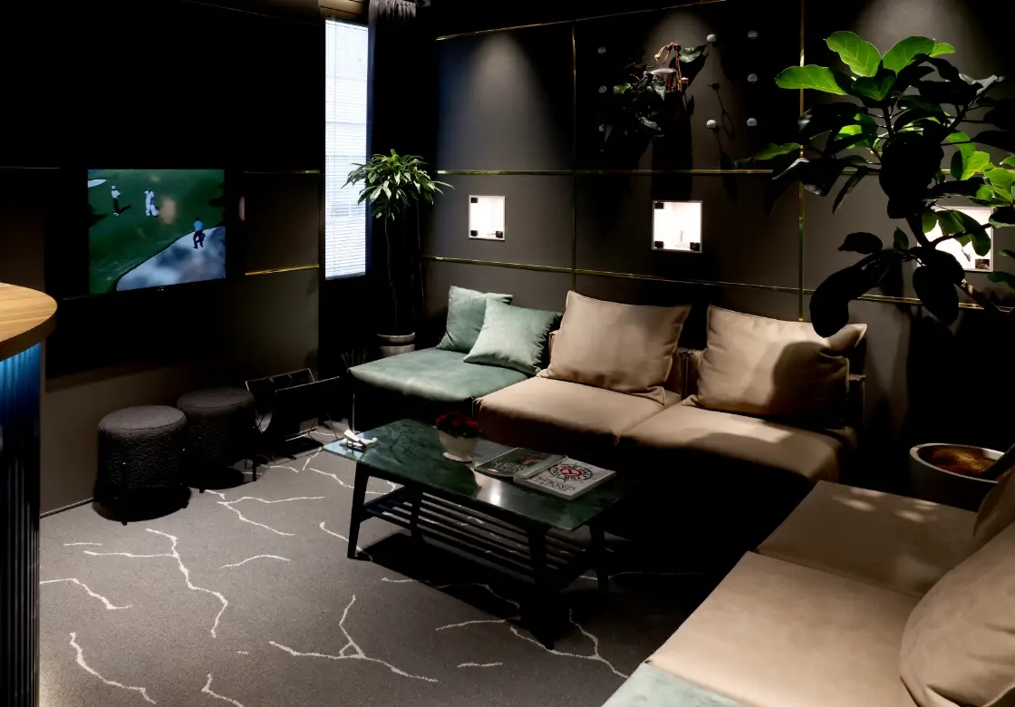 xecutive Golf Range VIPラウンジ