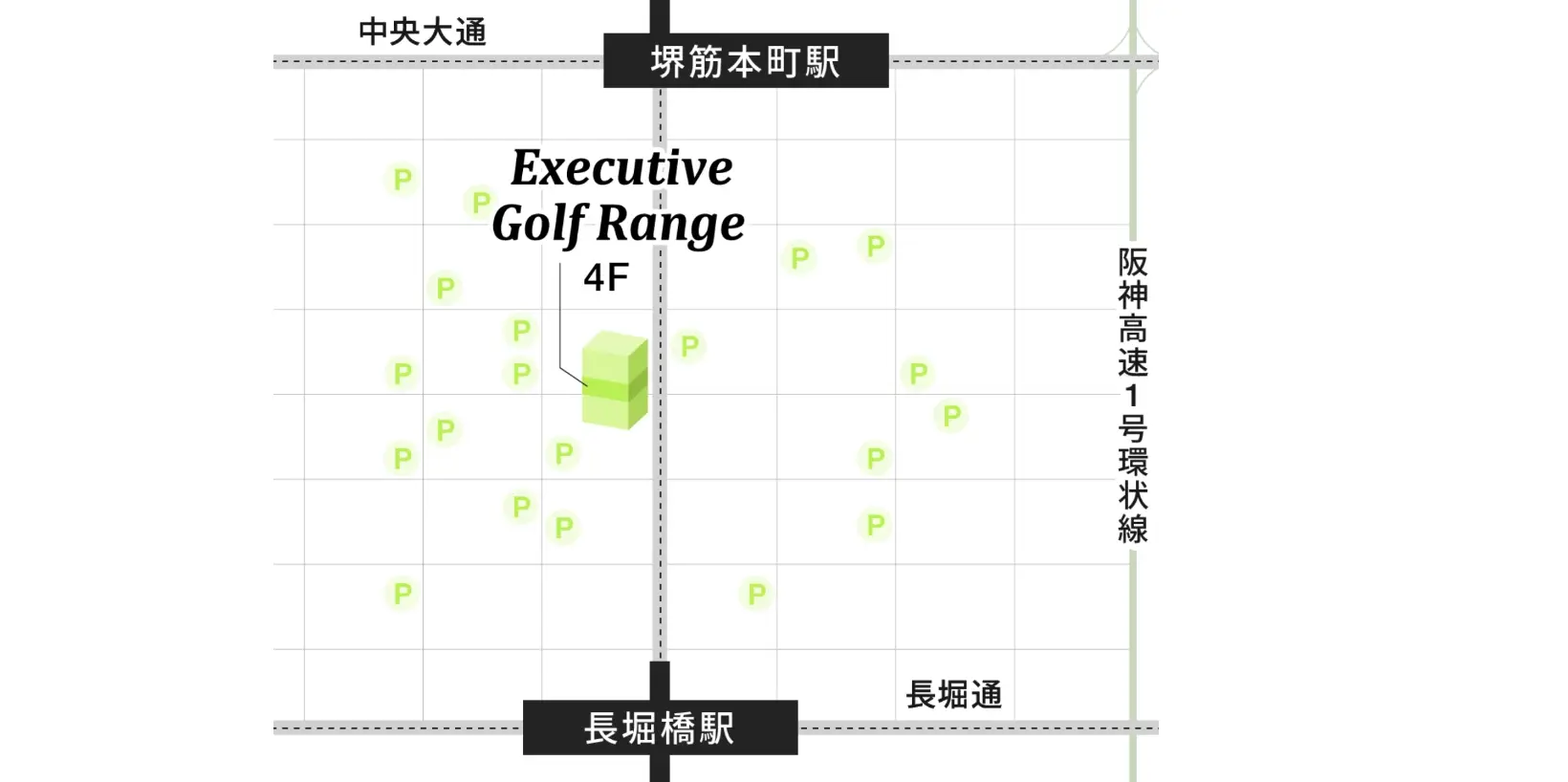 Executive Golf Range地図